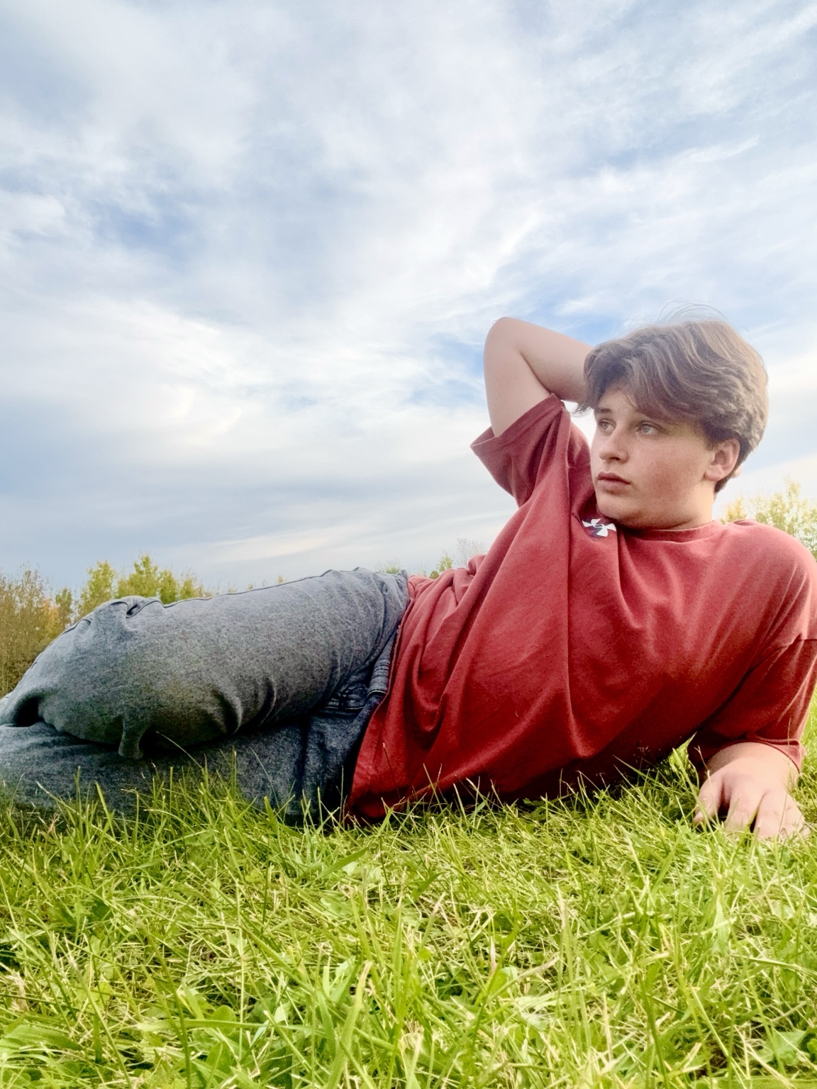 Landon Taylor outdoors